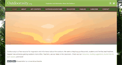 Desktop Screenshot of outdoorosity.org